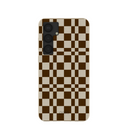 Coque London Fog Chestnut Checkers pour Samsung Galaxy S25+(Plus)