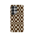 Étui pour Samsung Galaxy S26 Ultra à carreaux marron London Fog