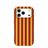 Honey Circus Stripes iPhone 17 Pro Case