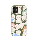 Coque iPhone 12 Mini motif Caniches Nuage Sol de Forêt