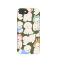 Coque iPhone 6/6s/7/8/SE motif Caniches Nuage de Sol Forestier