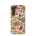 Coque pour Samsung Galaxy S23 à motif coquillages et morsures côtières