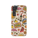 Coque pour Samsung Galaxy S24+(Plus) à motif coquillages et morsures côtières