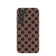 Chocolate Brown Cocoa Sprinkle Samsung Galaxy S24 Case