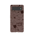 Coque Google Pixel 6 Chocolat Brun Café Club
