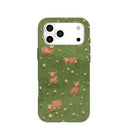 Forest Floor Cozy Cows iPhone 17 Pro Max Case