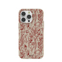 Coque London Fog Crimson Bouquet pour iPhone 14 Pro Max
