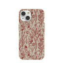 London Fog Crimson Bouquet iPhone 14 Case