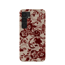Coque London Fog Crimson Veil pour Samsung Galaxy S25