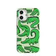 Coque iPhone 16 Croc a Doodle vert sauge