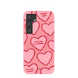 Coque Samsung Galaxy S24 rose bonbon Cupidon