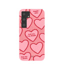 Coque Samsung Galaxy S24 rose bonbon Cupidon