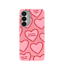 Coque Samsung Galaxy S26+ (Plus) rose bonbon Cupidon