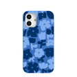 Electric Blue Daydream Blooms iPhone 16 Plus Case