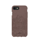 Chocolate Brown Desert Run iPhone 6/6s/7/8/SE Case