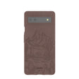 Chocolate Brown Desert Run Google Pixel 6a Case