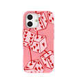 Coque iPhone 17 Dicey Cherries rose bonbon