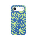 Electric Blue Dizzy Dreams iPhone Air Case