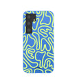 Coque Samsung Galaxy S24 Bleu Électrique Dizzy Dreams