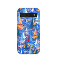 Electric Blue Dockside Dreams Google Pixel 8a Case