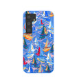 Coque Dockside Dreams bleu électrique pour Samsung Galaxy S24