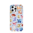 Powder Blue Dragon Cuties iPhone 16 Pro Max Case