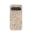 Coque Google Pixel 9/9 Pro à motif coquillages et pétales poussiéreux