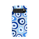 Coque bleu poudre Evil Eye pour Google Pixel 10/10 Pro