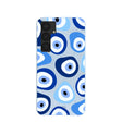 Powder Blue Evil Eye Samsung Galaxy S25+(Plus) Case