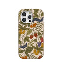 Coque pour iPhone 15 Pro Motif coquillages et baies d'automne
