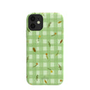 Sage Green Fall Gingham iPhone 11 Case