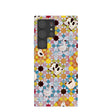 Coque Samsung Galaxy S24 Ultra motif mosaïque bleu poudré