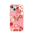 Coque iPhone 14 rose bonbon « Feeling Lucky »