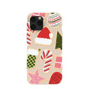 Coque pour iPhone 12 Pro Max Motif biscuits festifs coquillages