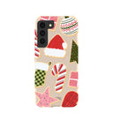 Coque pour Samsung Galaxy S22 Motif biscuits festifs coquillages