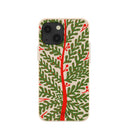 Coque iPhone 13 Mini Motif Coquillage et Feuillage Festif