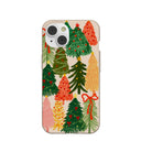 Seashell Festive Trees iPhone 14 Case