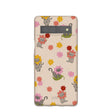 Coque Google Pixel 7a motif coquillages et fleurs