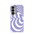 Lavender Flutter Left Samsung Galaxy S26 Case
