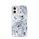 Coque pour iPhone 16 Plus London Fog Fresh Tracks