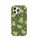 Coque iPhone 15 Pro Forest Floor Frog Folk