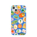 Electric Blue Frutti Club iPhone 15 Plus Case