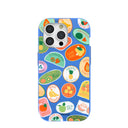Electric Blue Frutti Club iPhone 15 Pro Case