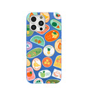 Coque Frutti Club bleu électrique pour iPhone 16 Pro Max