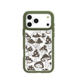 Coque transparente Fungi Fuel pour iPhone 17 Pro Max avec motif Forest Floor Ridge (MagSafe inclus)
