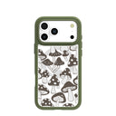 Coque transparente Fungi Fuel pour iPhone 17 Pro Max avec motif Forest Floor Ridge (MagSafe inclus)