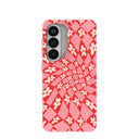 Bubblegum Pink Funky Fleurs Samsung Galaxy S26 Case