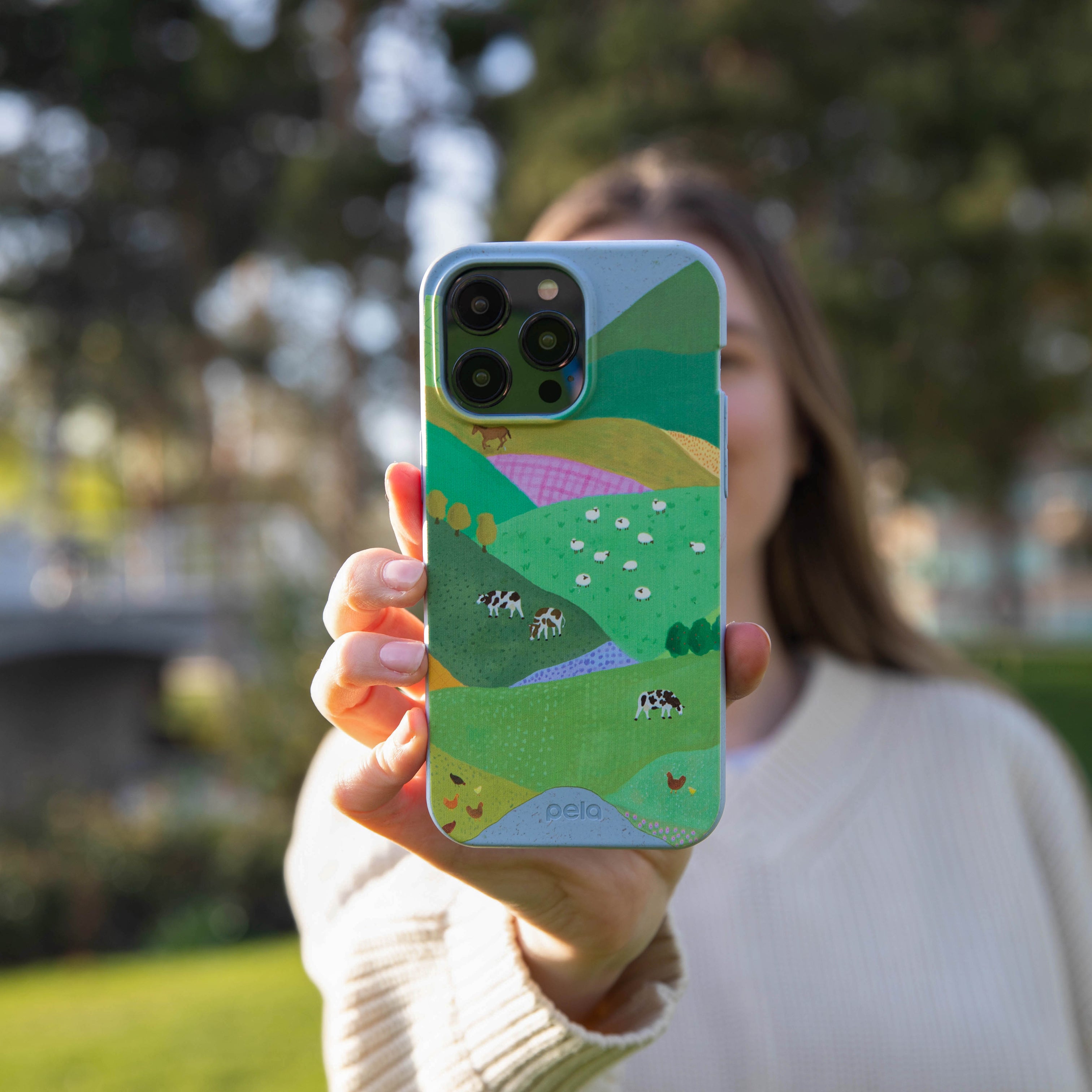 Powder Blue Farm Tales Google Pixel 6 Case