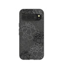 Coque Google Pixel 10 Pro XL à motifs de gardénias noirs