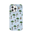 Powder Blue Gardening Girl iPhone 14 Pro Case